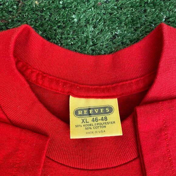 Vintage 80s Funny Quote Shirt Grave Humor Single Stitch Tee - Picture 5 of 6